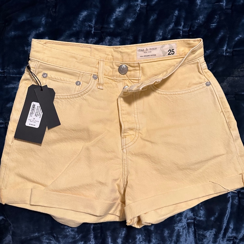 Rag & Bone Maya High rise Shorty Short